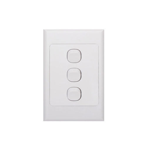 3 Gang Light Switch - Lighting & Electrical Wholesaler